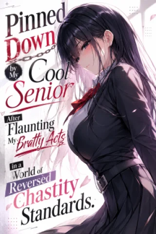Pinned Down by My Cool Senior After Flaunting My Bratty Acts in a World of Reversed Chastity Standards.